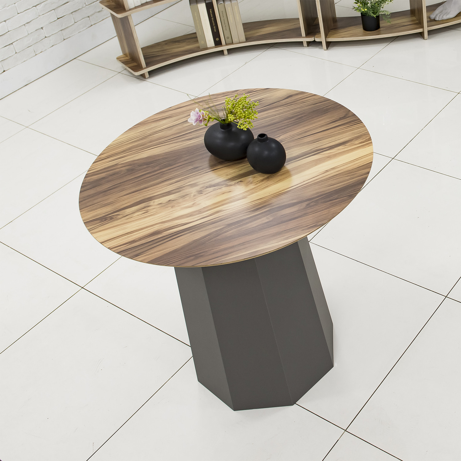 레이어스 8각 원형 테이블 (H750)